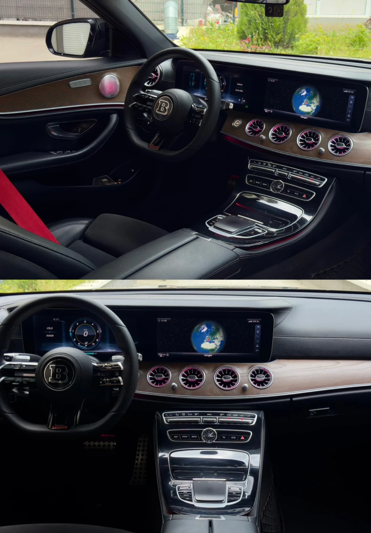 Mercedes-Benz E 220 FL* BRABUS* ACTIVE SOUND* , снимка 11 - Автомобили и джипове - 54256590