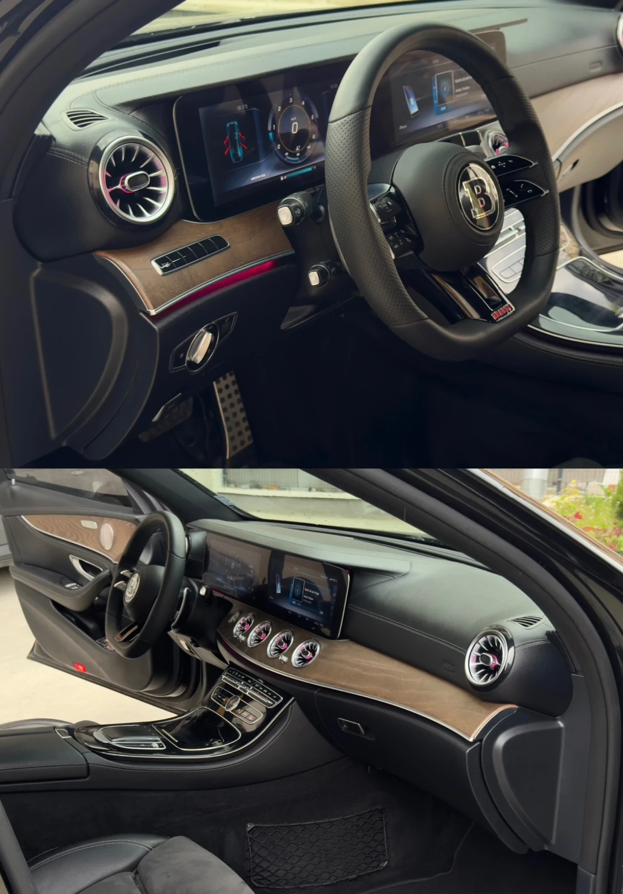 Mercedes-Benz E 220 FL* BRABUS* ACTIVE SOUND* , снимка 7 - Автомобили и джипове - 54256590