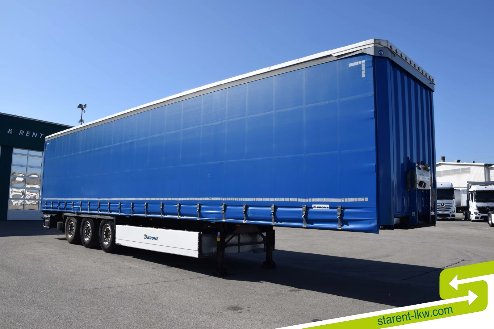 Полуремарке Krone TR26084, снимка 3 - Ремаркета - 53737205