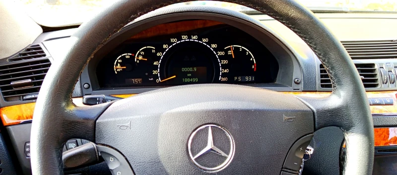 Mercedes-Benz S 320 S320CDI Black Gold, Нов внос Italia, 188499km, снимка 16 - Автомобили и джипове - 52721754