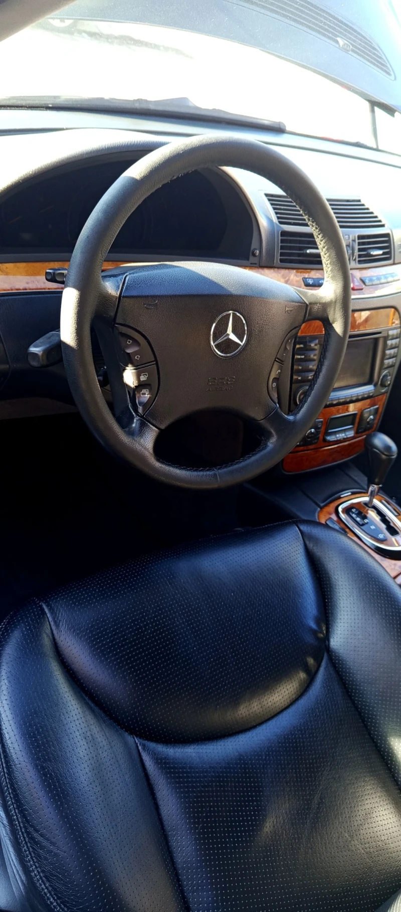 Mercedes-Benz S 320 S320CDI Black Gold, Нов внос Italia, 188499km, снимка 12 - Автомобили и джипове - 52721754