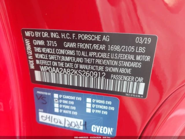 Porsche Cayman 718| BOSE| ОБДУХ| LED| , снимка 10 - Автомобили и джипове - 54958371
