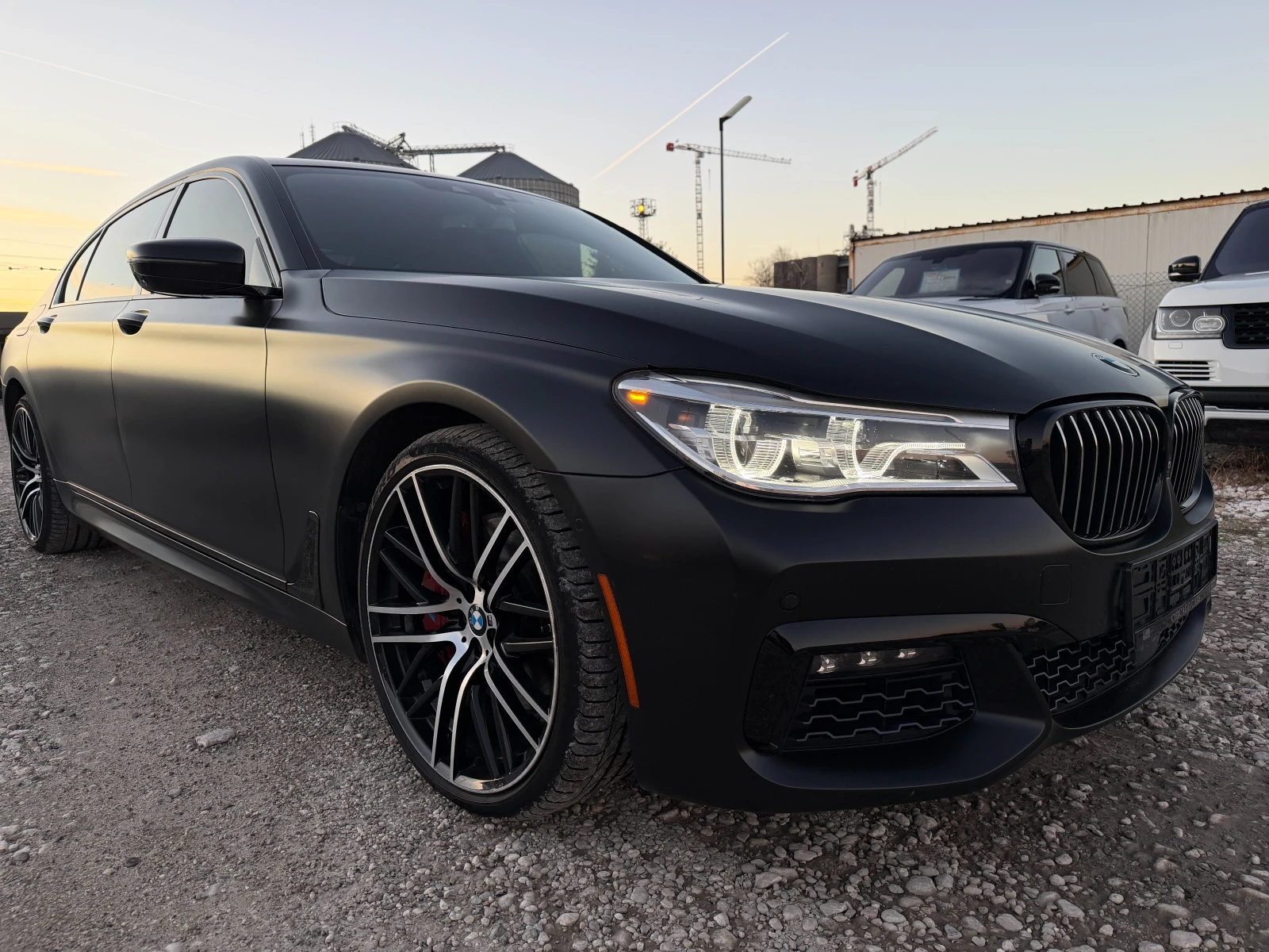 BMW 750 M-PACK HEAD-UP SOFT CLOSE MAT BLACK INDIVIDUAL | Mobile.bg   1