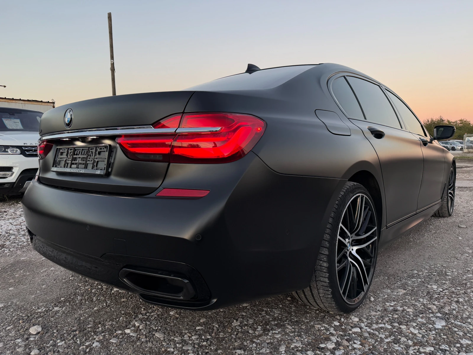 BMW 750 M-PACK HEAD-UP SOFT CLOSE MAT BLACK INDIVIDUAL | Mobile.bg   6