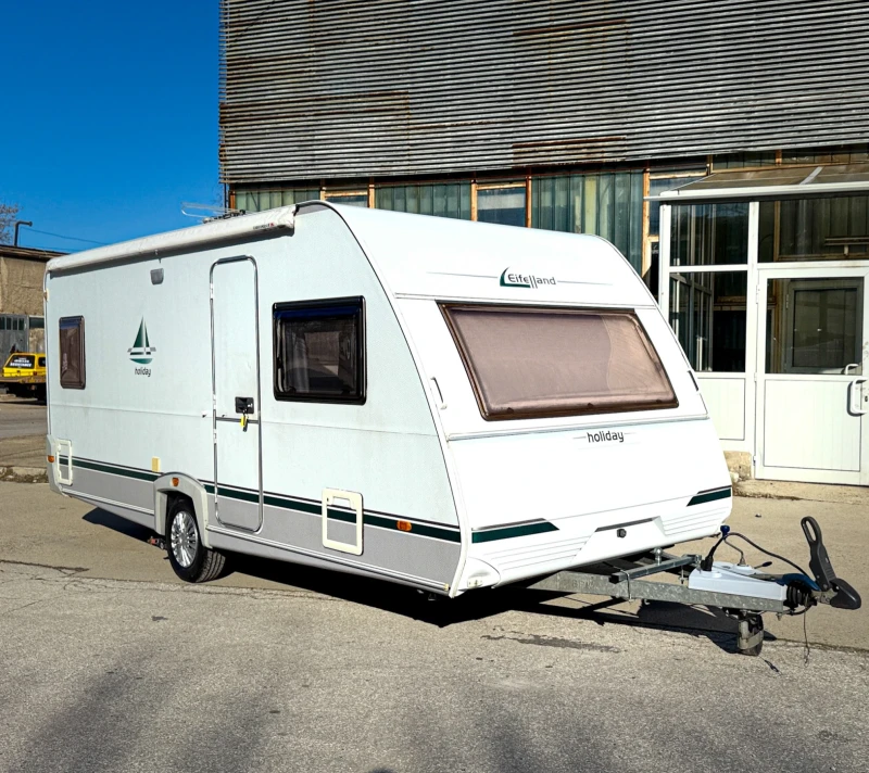 Каравана Knaus Eifelland Holiday 495/ mover/ tent, снимка 1 - Каравани и кемпери - 48854143