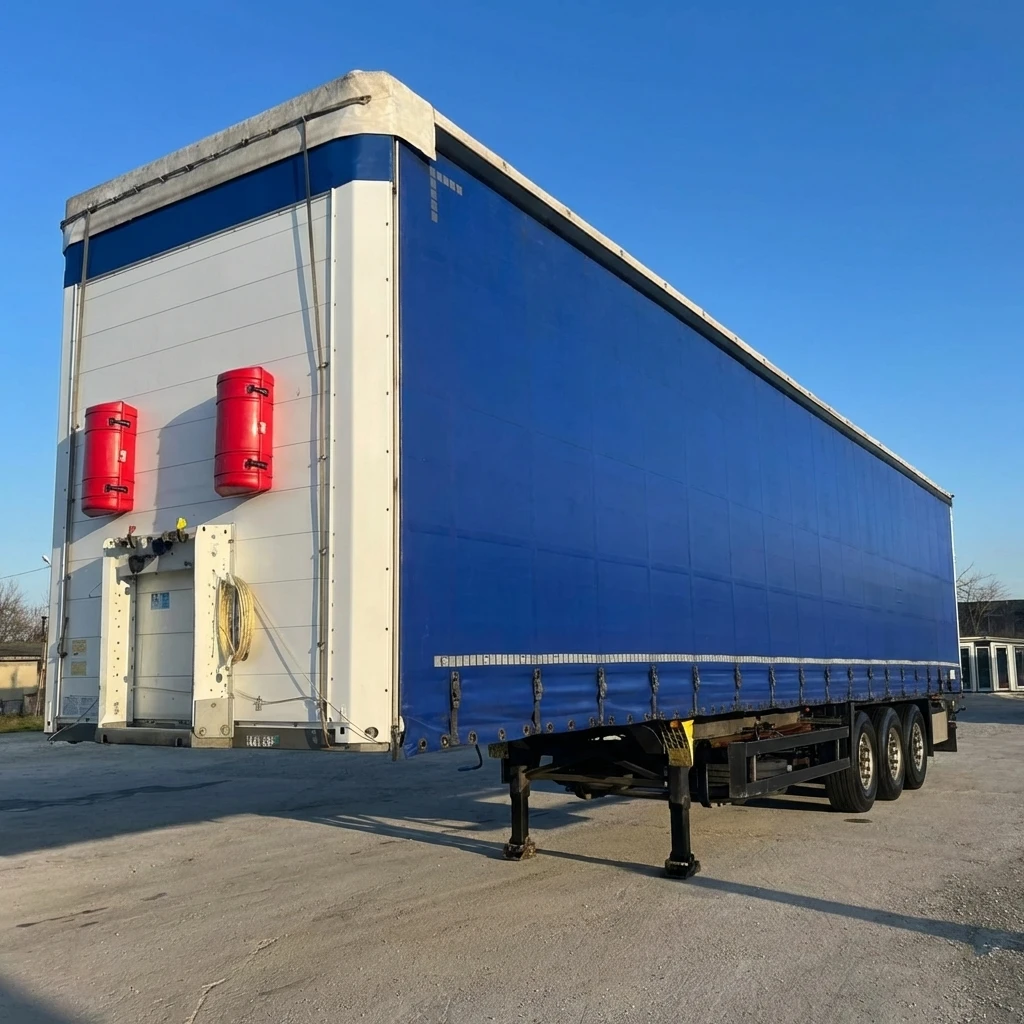 Полуремарке Schmitz ГОТОВО ЗА РАБОТА / НОВИ ГУМИ / БЕЗ РЕМОНТИ