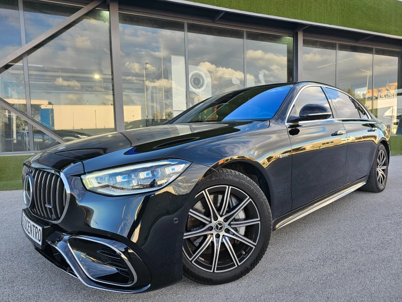Mercedes-Benz S 580 e S63 AMG Long 4Matic 4D Burmester, снимка 13 - Автомобили и джипове - 53443463