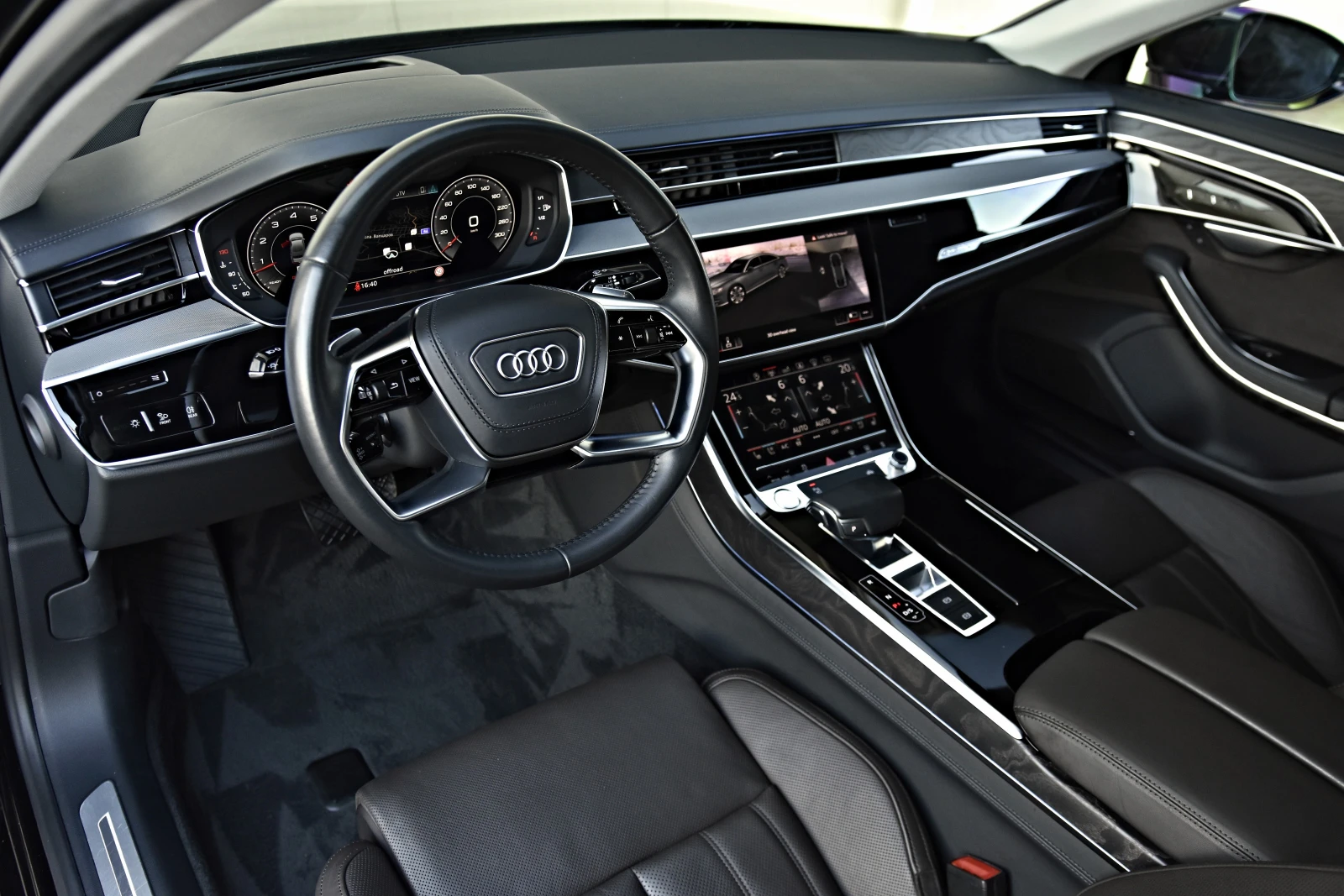 Audi A8 5.5TFSI LONG SPORT TV LASER N.VISION B&O 360  FULL - изображение 9