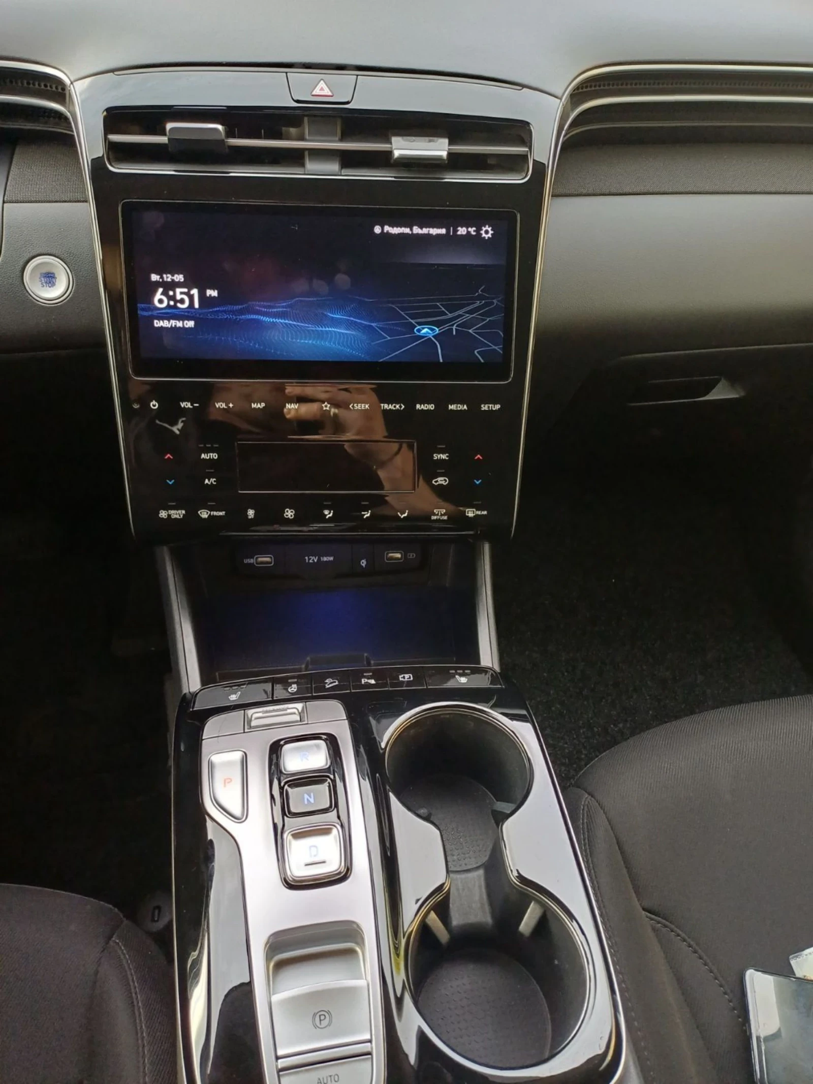 Hyundai Tucson 1.6-GDI Full- HYBRID 230hp  2023г, снимка 14 - Автомобили и джипове - 54548464