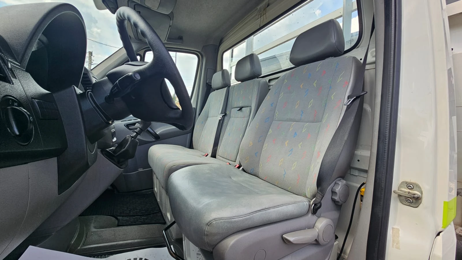 VW Crafter 2.5TDi 6SP CH-ИСТОРИЯ-ТРИСТРАНЕН-ТОП СЪСТ.-ЛИЗИНГ, снимка 8 - Бусове и автобуси - 55220085