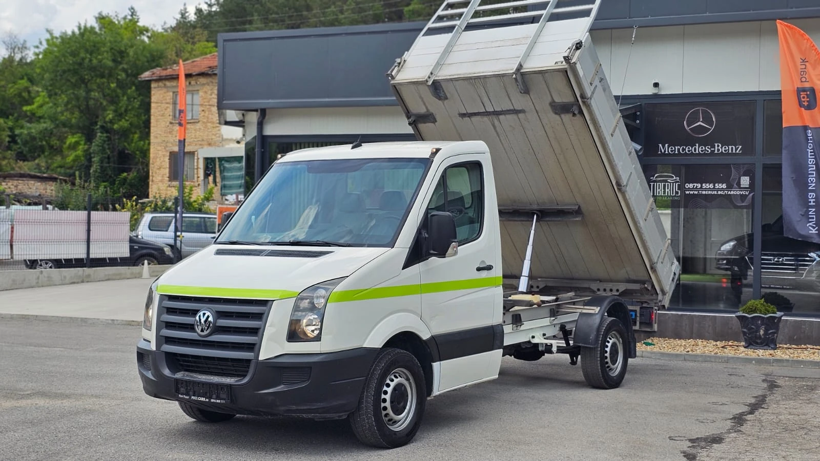 VW Crafter 2.5TDi 6SP CH-ИСТОРИЯ-ТРИСТРАНЕН-ТОП СЪСТ.-ЛИЗИНГ, снимка 3 - Бусове и автобуси - 55220085