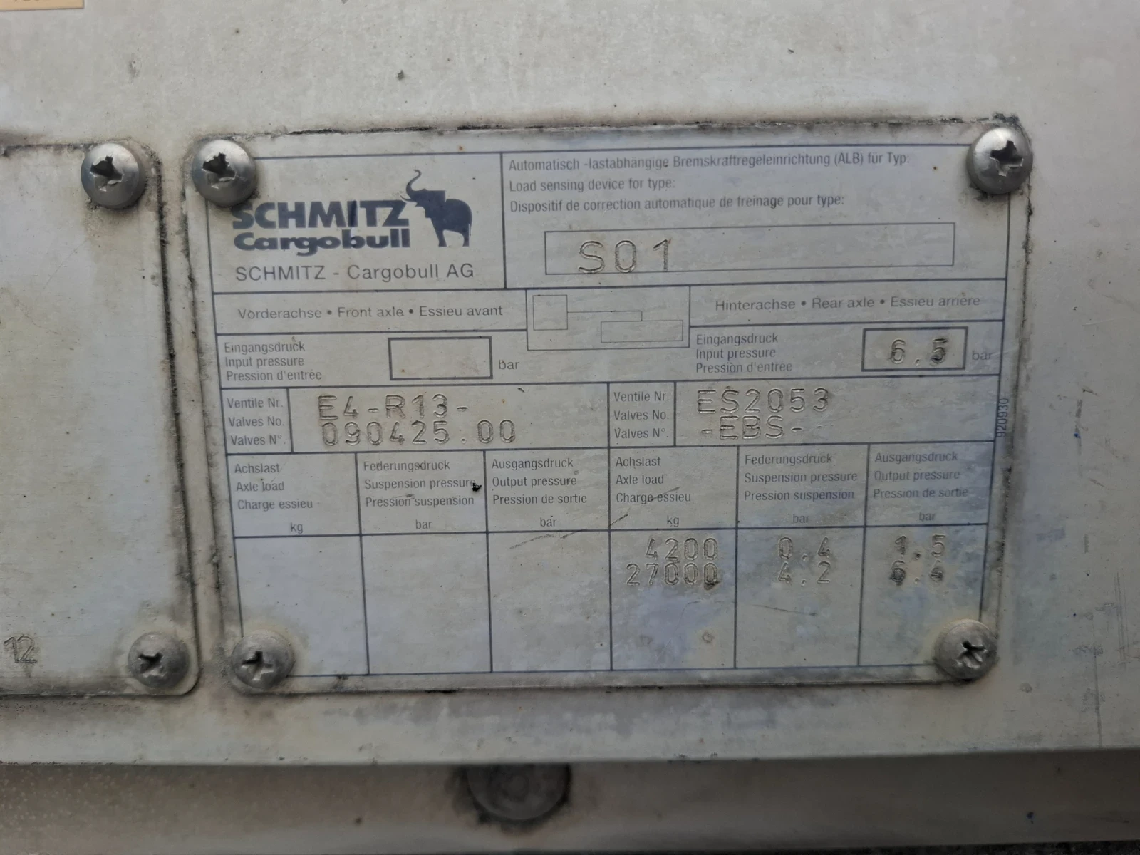 Полуремарке Schmitz S01 Mega, снимка 2 - Ремаркета - 54195267