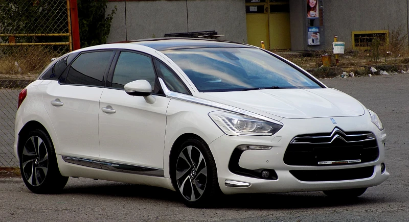 Citroen DS5 1.6T/AUTOMATIC/КОЖА/NAVi/БЯЛА ПЕРЛА, снимка 2 - Автомобили и джипове - 47044160