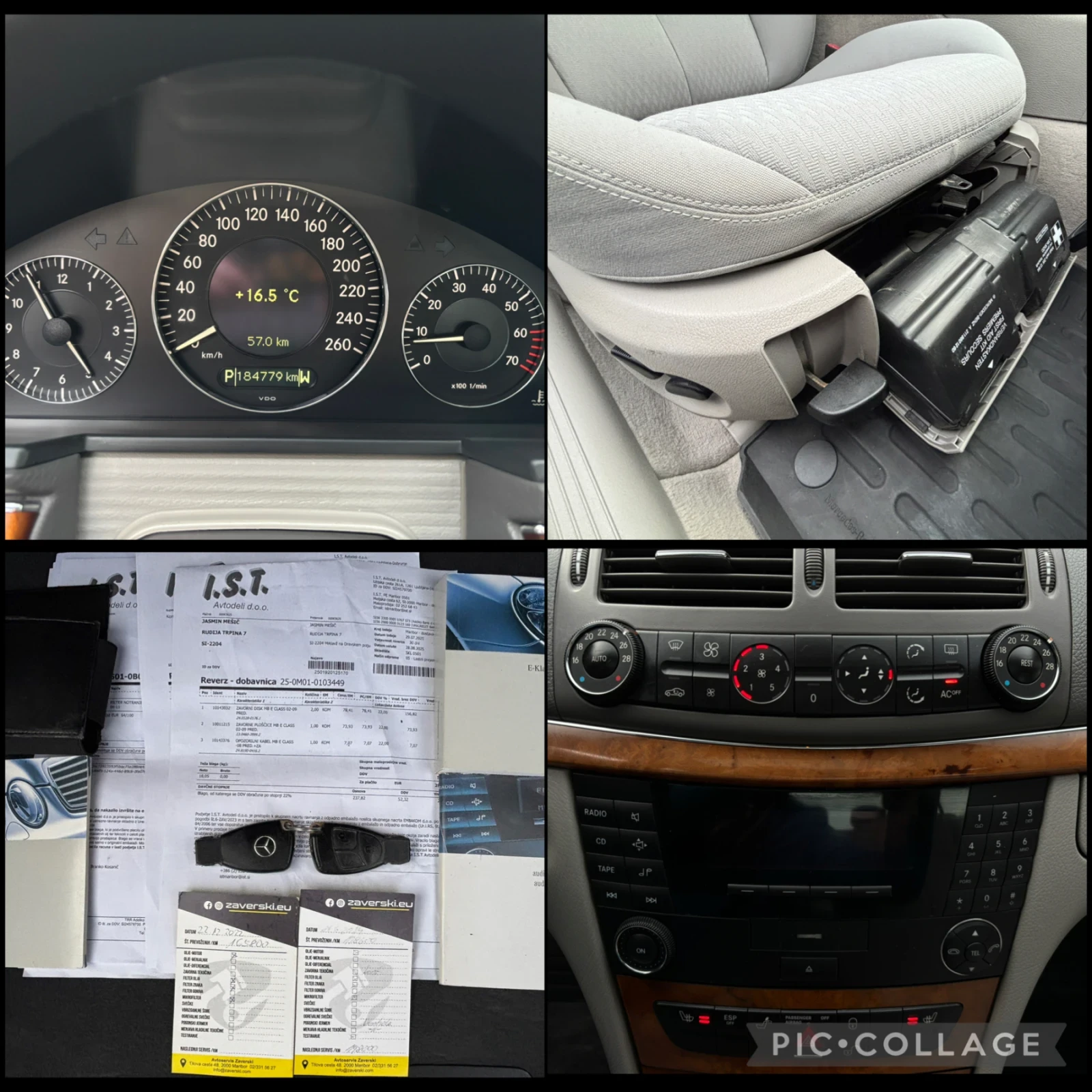 Mercedes-Benz E 240 184k �� / FULL SERVICE HISTORY | Mobile.bg � ����������� 10