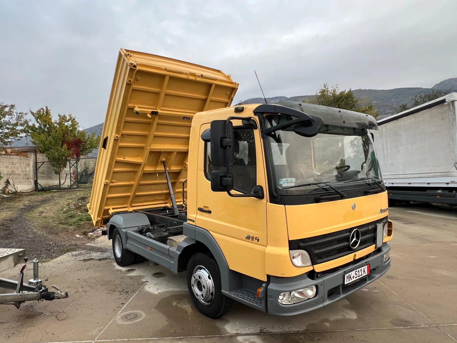 Mercedes-Benz Atego 818 ТРИСТРАНЕН САМОСВАЛ , TOP , 226.000км - изображение 4