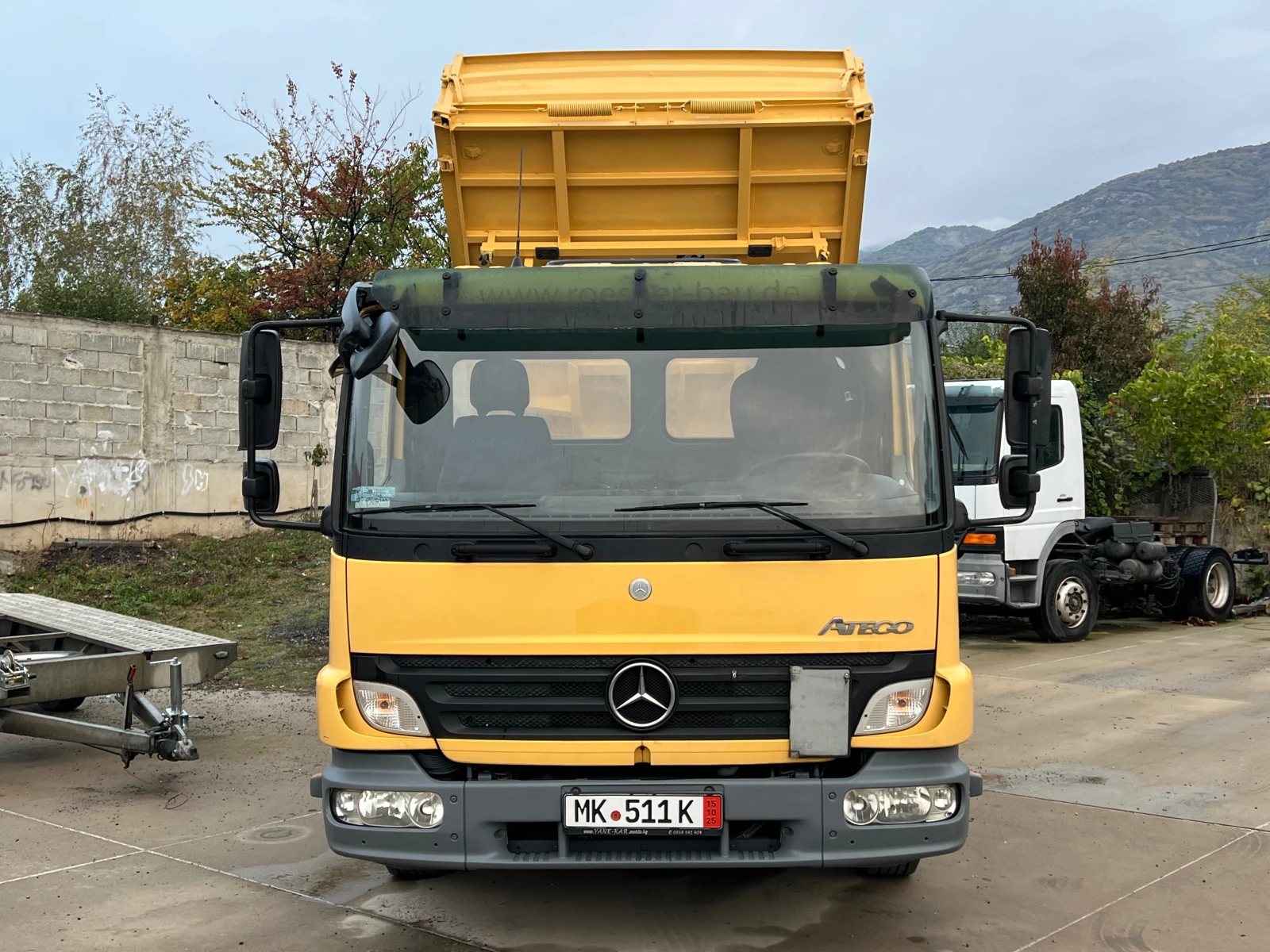 Mercedes-Benz Atego 818 ТРИСТРАНЕН САМОСВАЛ , TOP , 226.000км - изображение 3