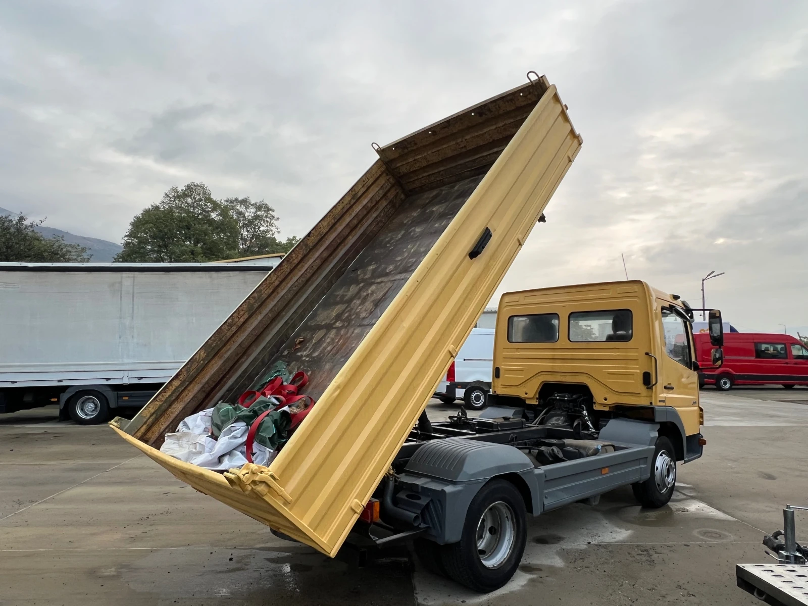 Mercedes-Benz Atego 818 ТРИСТРАНЕН САМОСВАЛ , TOP , 226.000км - изображение 8