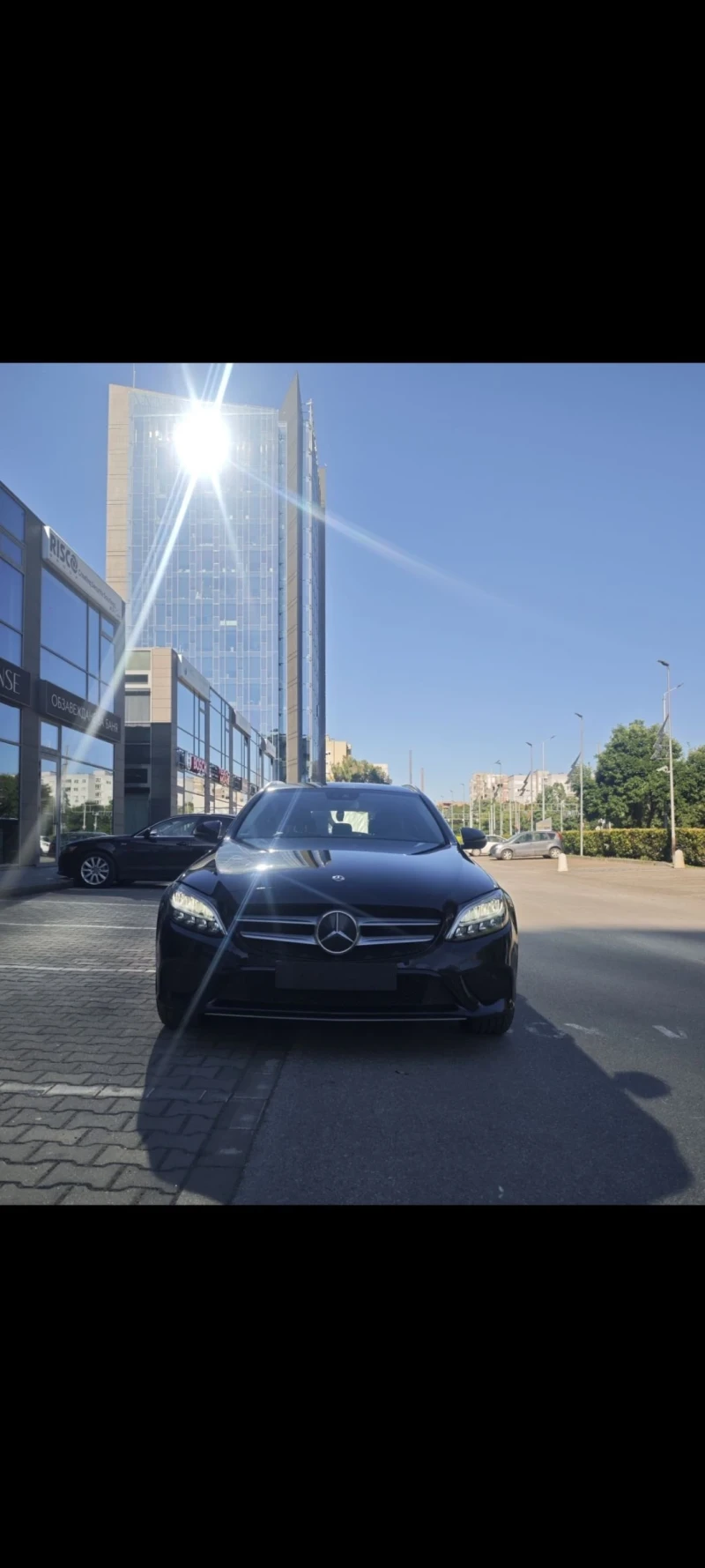 Mercedes-Benz C 180 Amg, FACE, AVTOMAT, AMBIENT , снимка 1 - Автомобили и джипове - 48174702