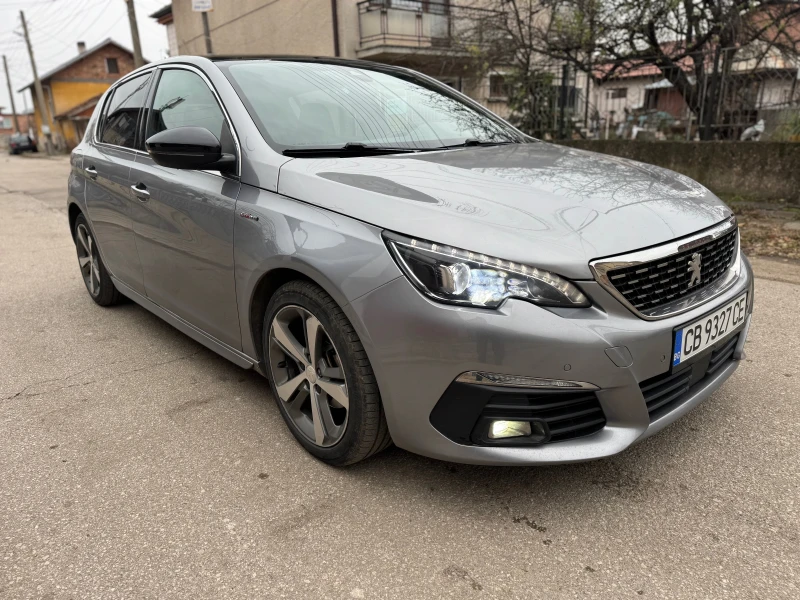 Peugeot 308 GT= 1.5eHDI= NAVI-ПАНОРАМА= КАМЕРА= кейлес, снимка 1 - Автомобили и джипове - 48339546