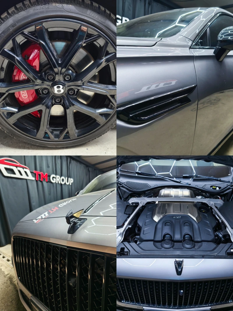 Bentley Flying Spur S V8 550k.c * NAIM* HEAD UP* PANO* VACUM* , снимка 7 - Автомобили и джипове - 51390441