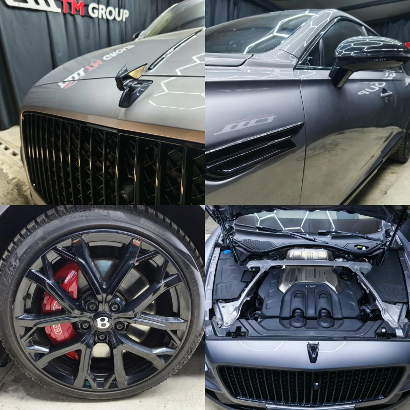 Bentley Flying Spur S V8 550k.c * NAIM* HEAD UP* PANO* VACUM* , снимка 8 - Автомобили и джипове - 51390441