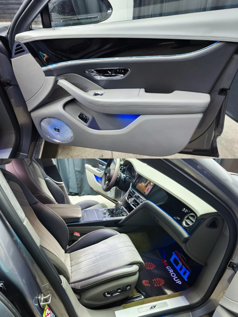 Bentley Flying Spur S V8 550k.c * NAIM* HEAD UP* PANO* VACUM* , снимка 9 - Автомобили и джипове - 51390441