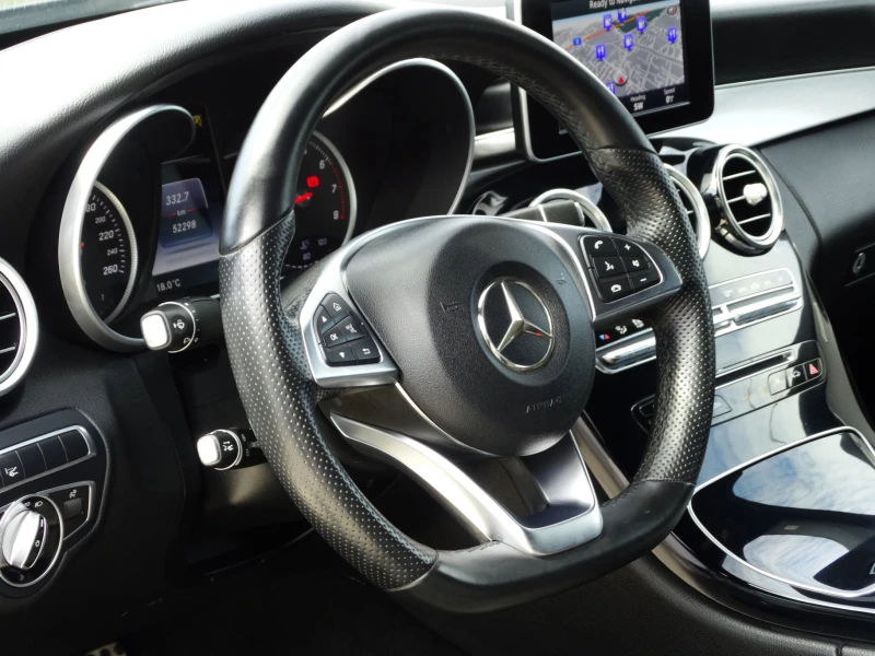 Mercedes-Benz C 180 COUPE* AMG-PACK* SWAROWSKI* 360CAM, снимка 9 - Автомобили и джипове - 51798157