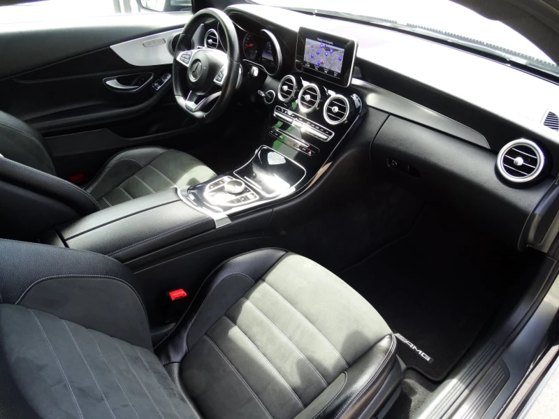 Mercedes-Benz C 180 COUPE* AMG-PACK* SWAROWSKI* 360CAM, снимка 17 - Автомобили и джипове - 51798157