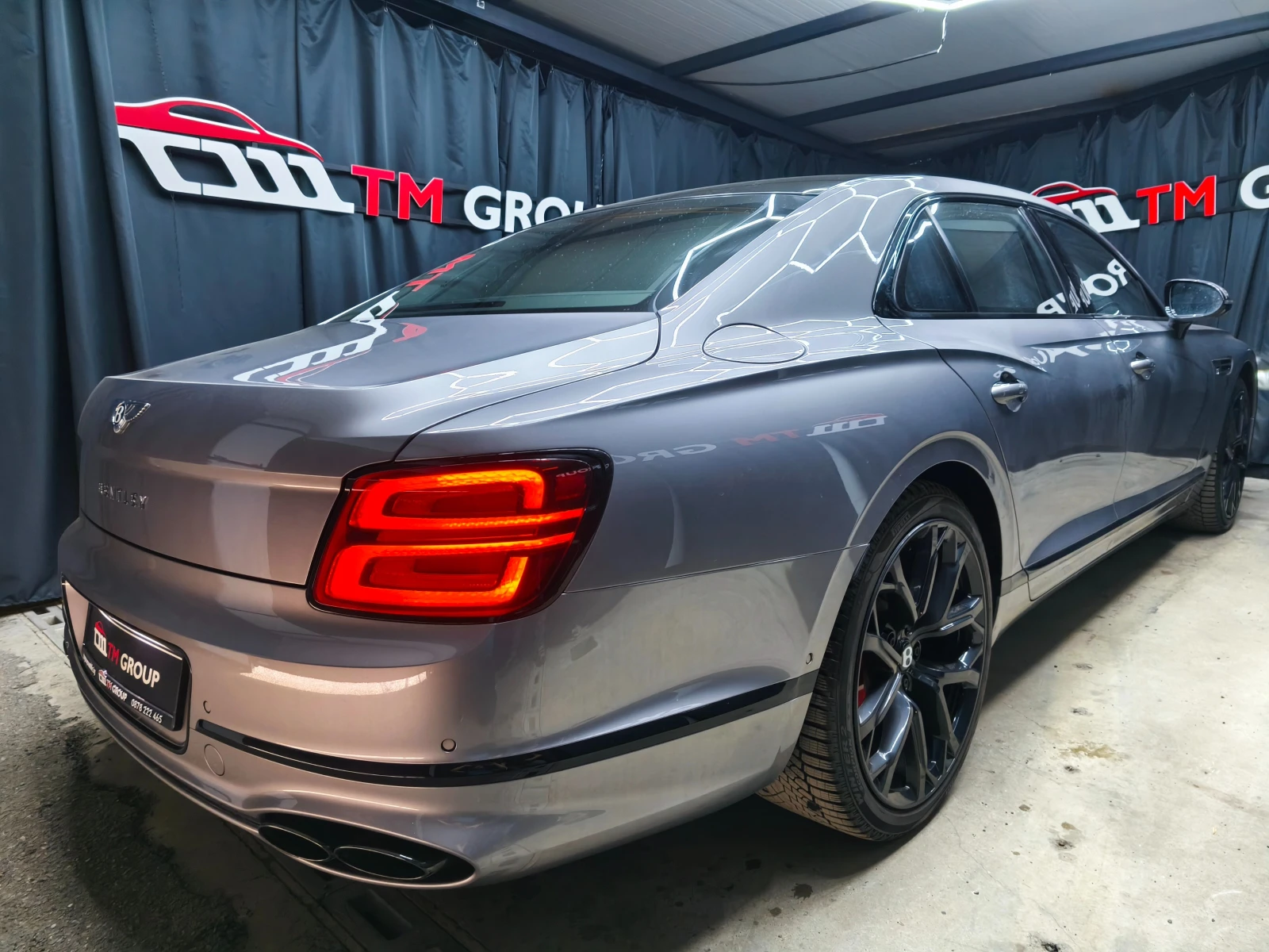 Bentley Flying Spur S V8 550k.c * NAIM* HEAD UP* PANO* VACUM*  - изображение 6