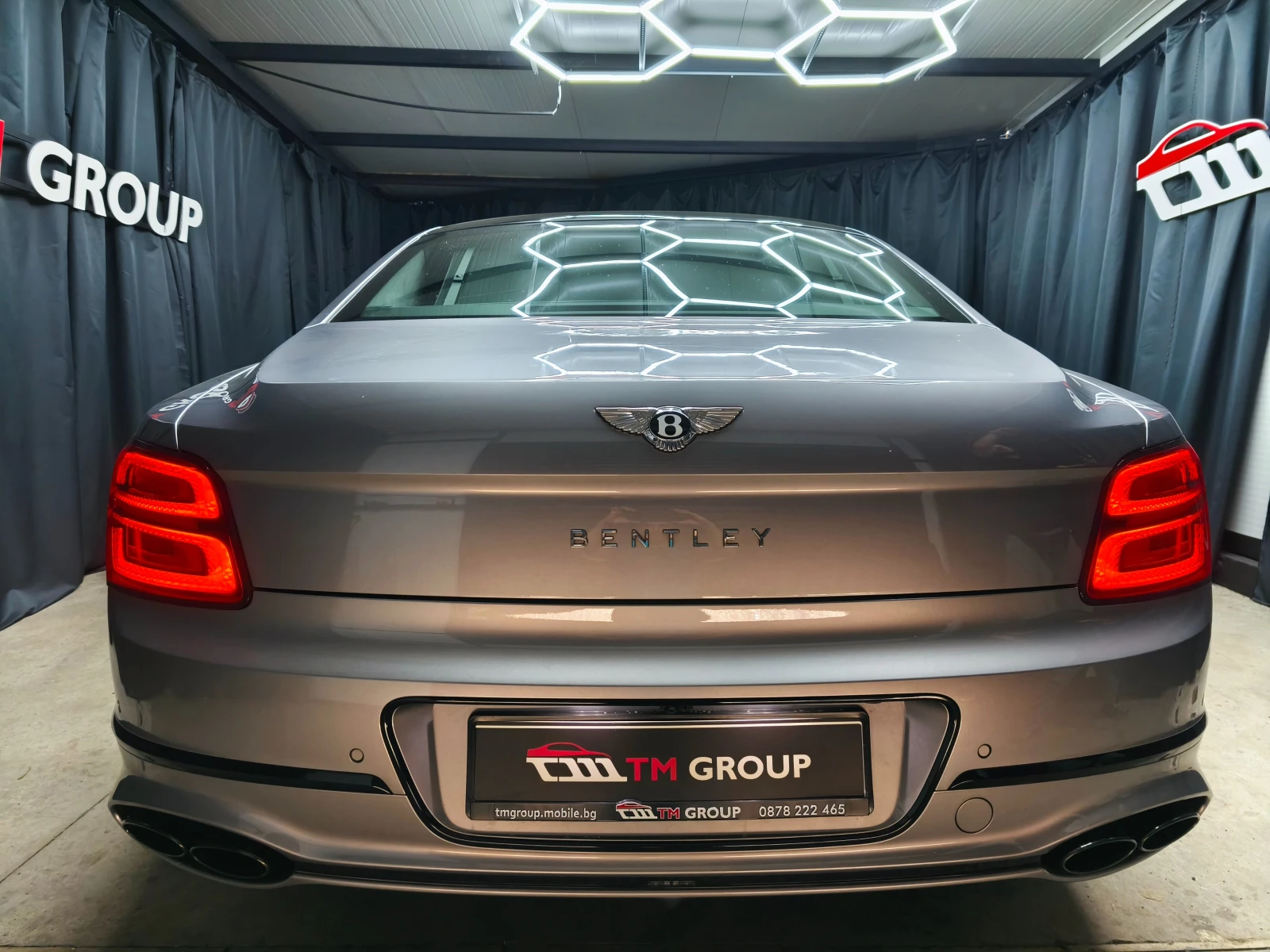 Bentley Flying Spur S V8 550k.c * NAIM* HEAD UP* PANO* VACUM*  - изображение 5