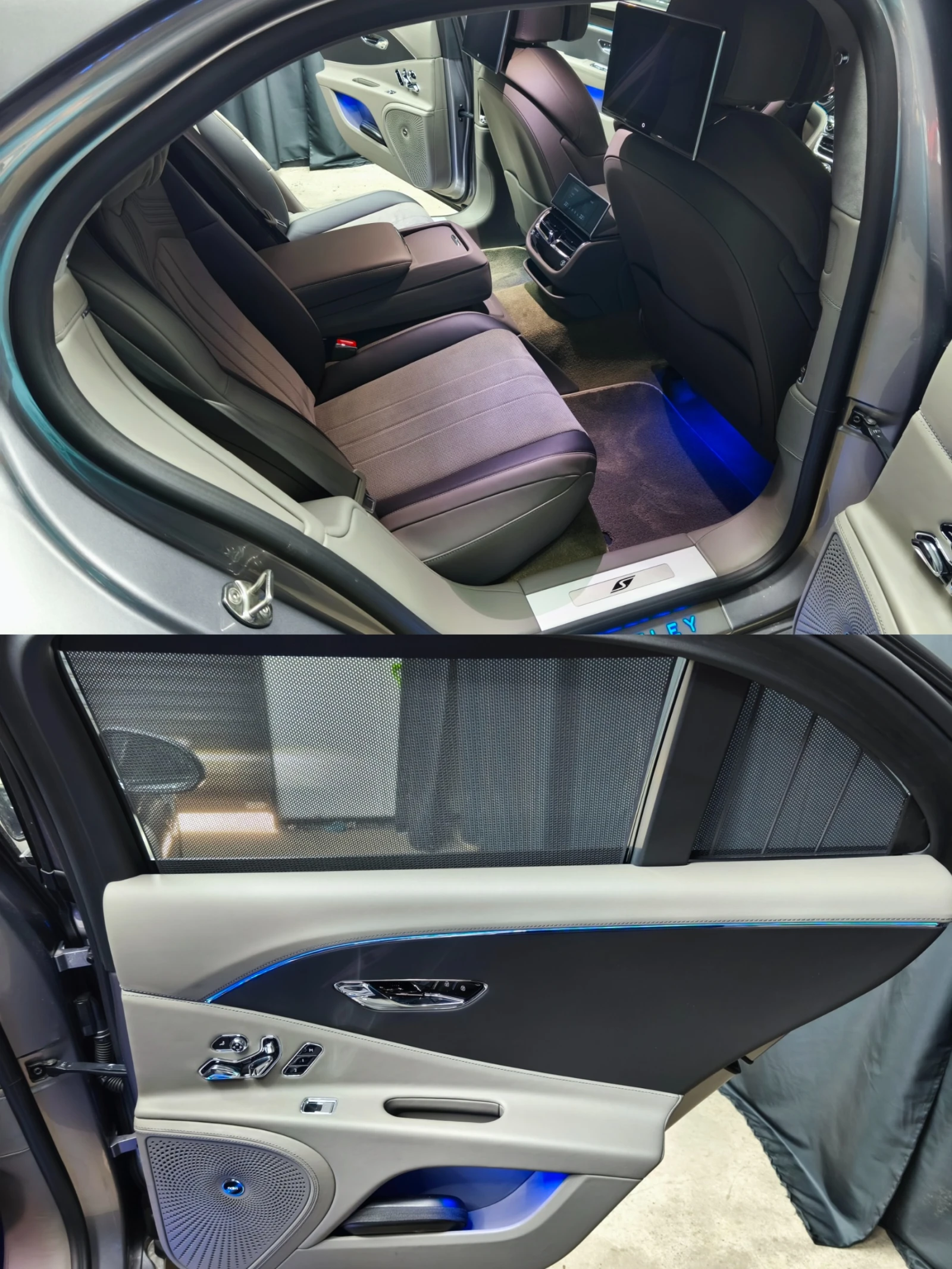 Bentley Flying Spur S V8 550k.c * NAIM* HEAD UP* PANO* VACUM*  | Mobile.bg   12