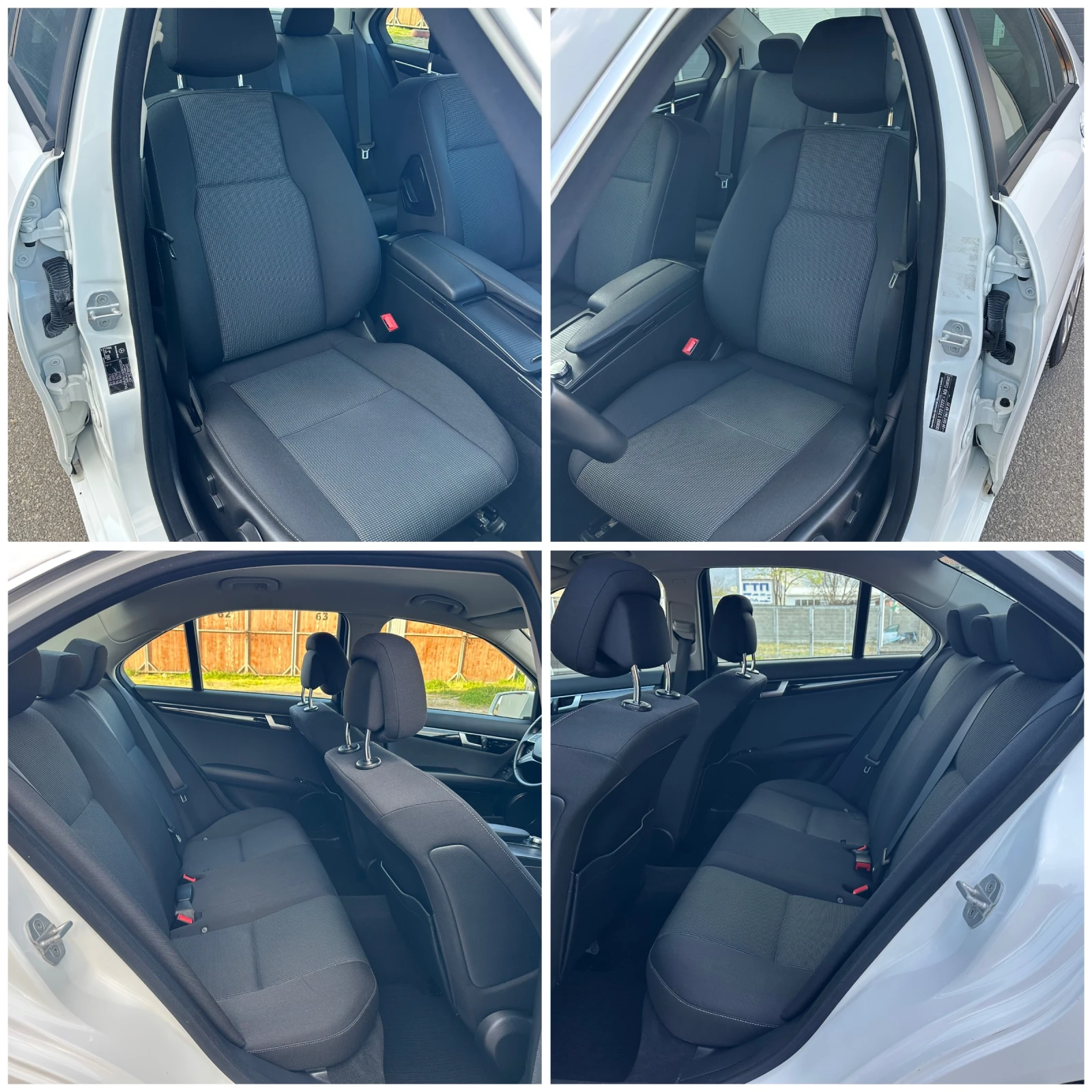 Mercedes-Benz C 200 CDI Face Lift Автоматик Италия, снимка 14 - Автомобили и джипове - 54230093