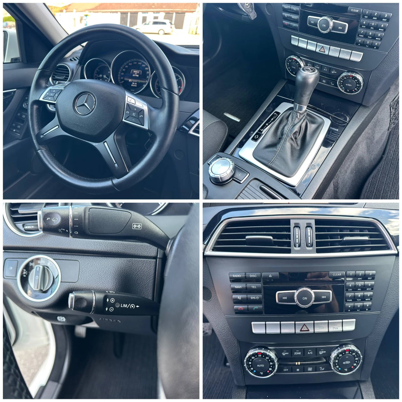 Mercedes-Benz C 200 CDI Face Lift Автоматик Италия, снимка 15 - Автомобили и джипове - 54230093