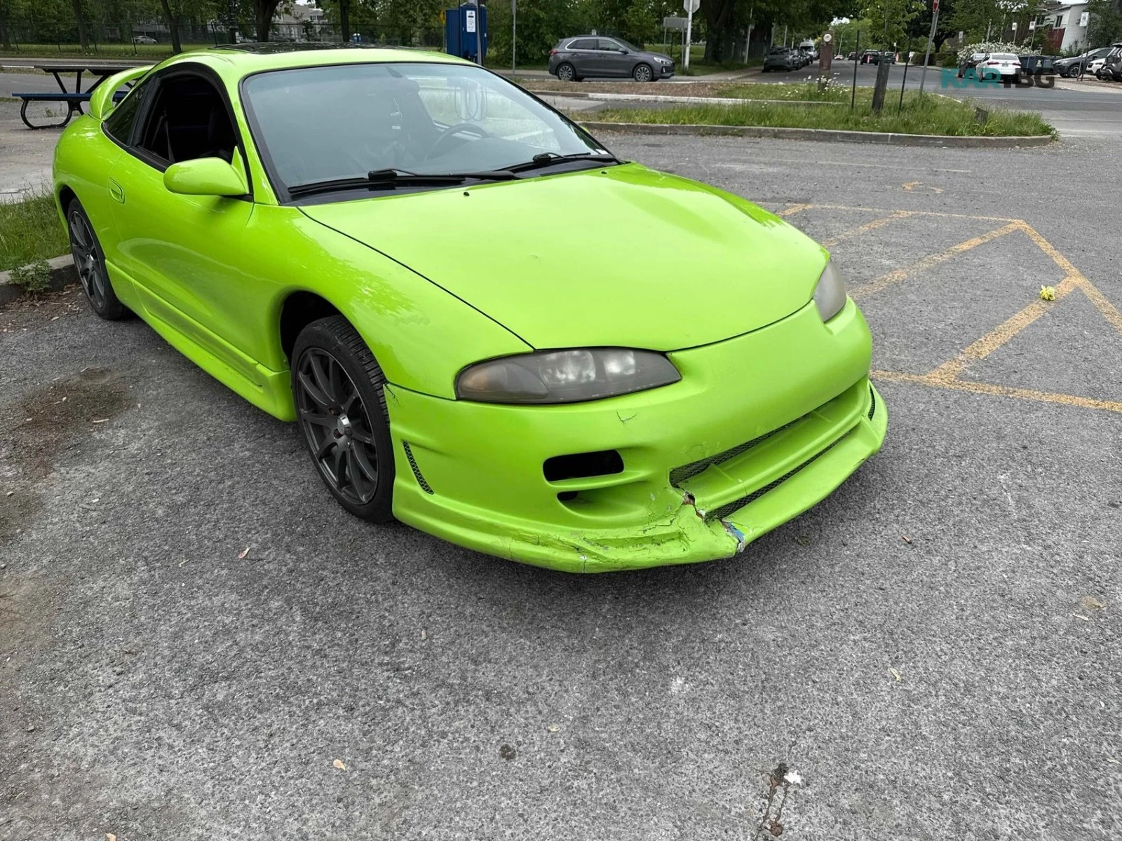 Mitsubishi Eclipse GS-TURBO MANUAL Автокредит Цена до България, снимка 3 - Автомобили и джипове - 54880292