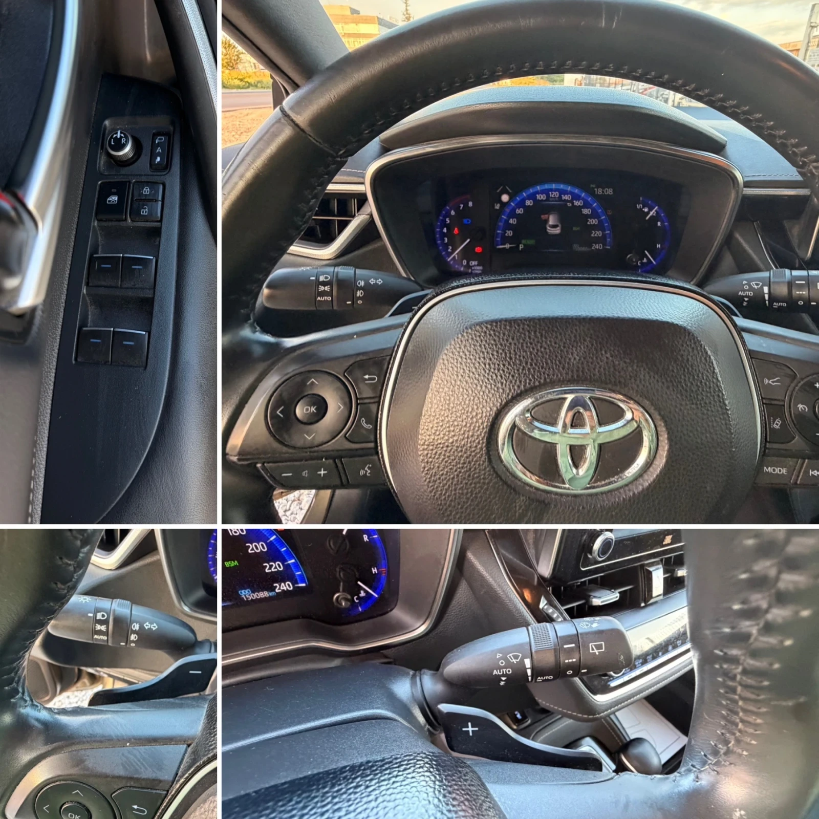 Toyota Corolla 2.0 HYBRID 184 К.С.LOUNGE!ВСИЧКИ ЕКСТРИ!БЕЗ АНАЛОГ, снимка 16 - Автомобили и джипове - 55972181