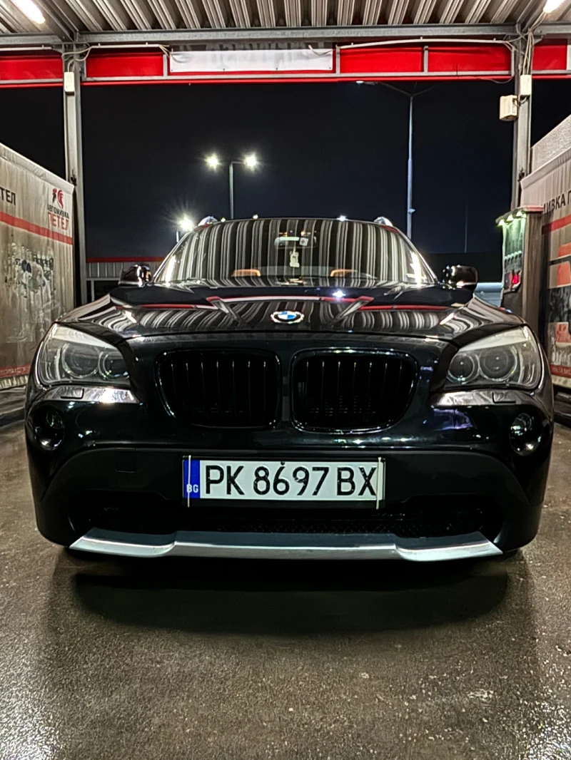 BMW X1 1.8d, Xdrive, EL, ПОДГРЕВ, ОБСЛУЖЕН, ЗИМНИ ГУМИ, , снимка 1 - Автомобили и джипове - 48340356