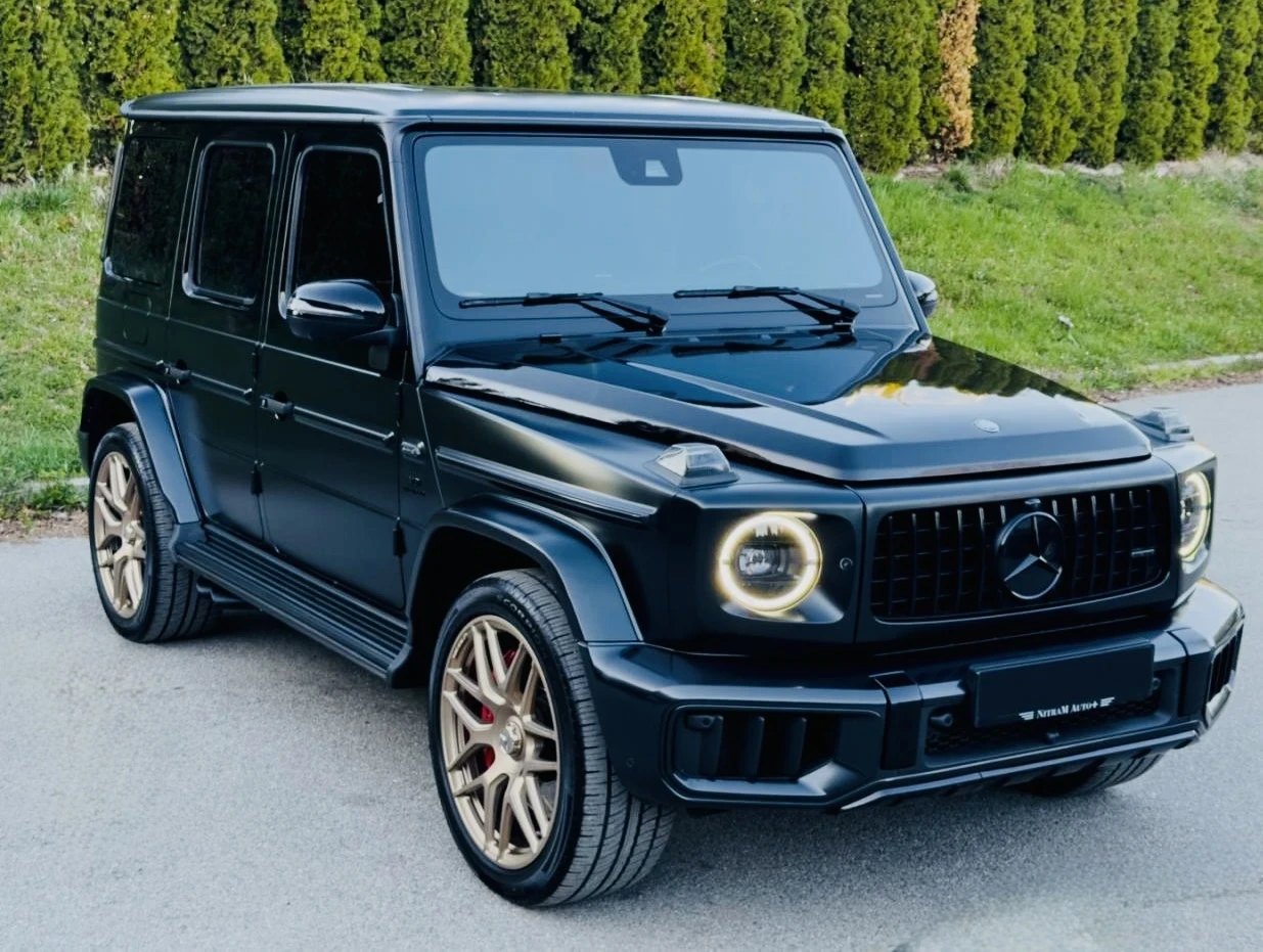 Mercedes-Benz G 63 AMG Carbon/Two-Tone/Burmaster/3xTv/Exclusive/22, снимка 3 - Автомобили и джипове - 54141053