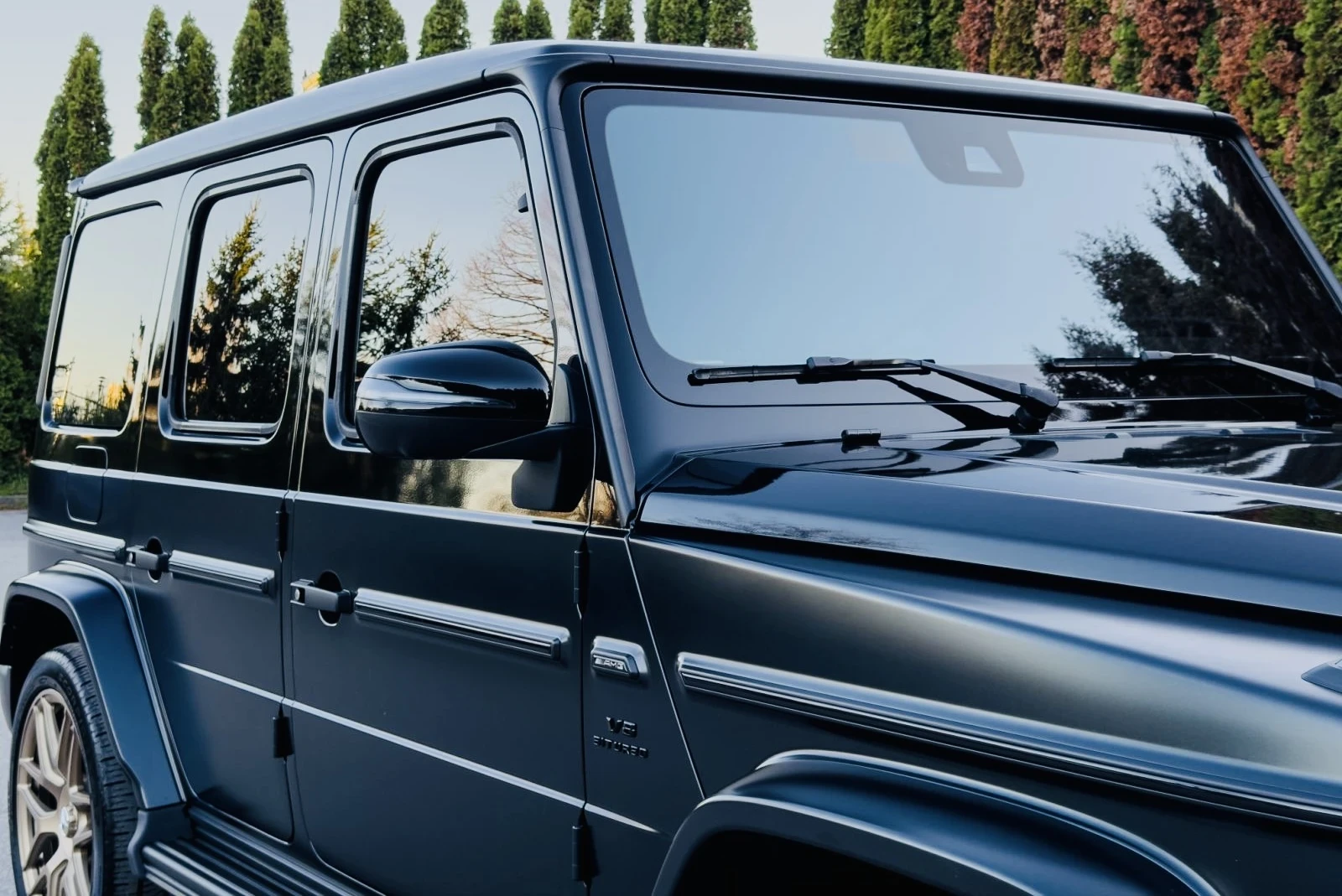 Mercedes-Benz G 63 AMG Carbon/Two-Tone/Burmaster/3xTv/Exclusive/22, снимка 5 - Автомобили и джипове - 54141053