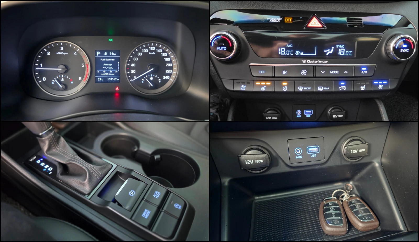 Hyundai Tucson 2.0D ! 2WD ! Premium !, снимка 14 - Автомобили и джипове - 55325283