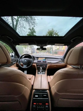 BMW 740 LONG* ПОДГРЕВ* ОБДУХВАНЕ* ПАНО* 2 КЛЮЧА* FULL, снимка 9