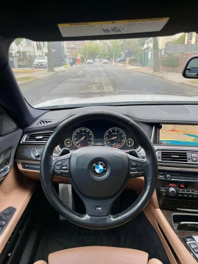 BMW 740 LONG* ПОДГРЕВ* ОБДУХВАНЕ* ПАНО* 2 КЛЮЧА* FULL, снимка 7