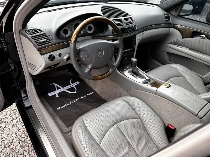 Mercedes-Benz E 500 AMG-ПАКЕТ/ОБДУХВАНЕ/ПОДГРЕВ, снимка 5 - Автомобили и джипове - 53125924