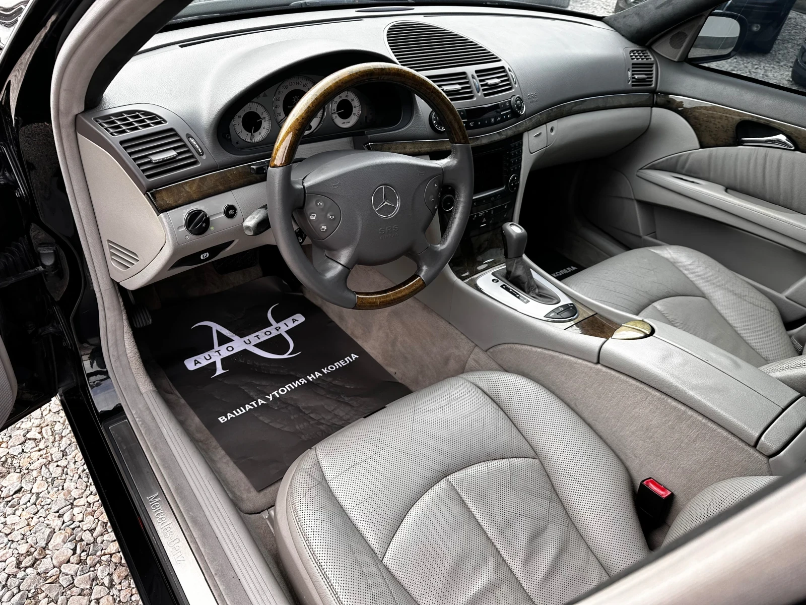 Mercedes-Benz E 500 AMG-ПАКЕТ/ОБДУХВАНЕ/ПОДГРЕВ - изображение 5