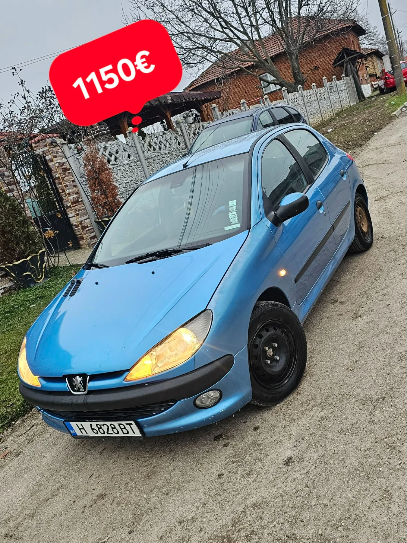Peugeot 206, снимка 2 - Автомобили и джипове - 53742587