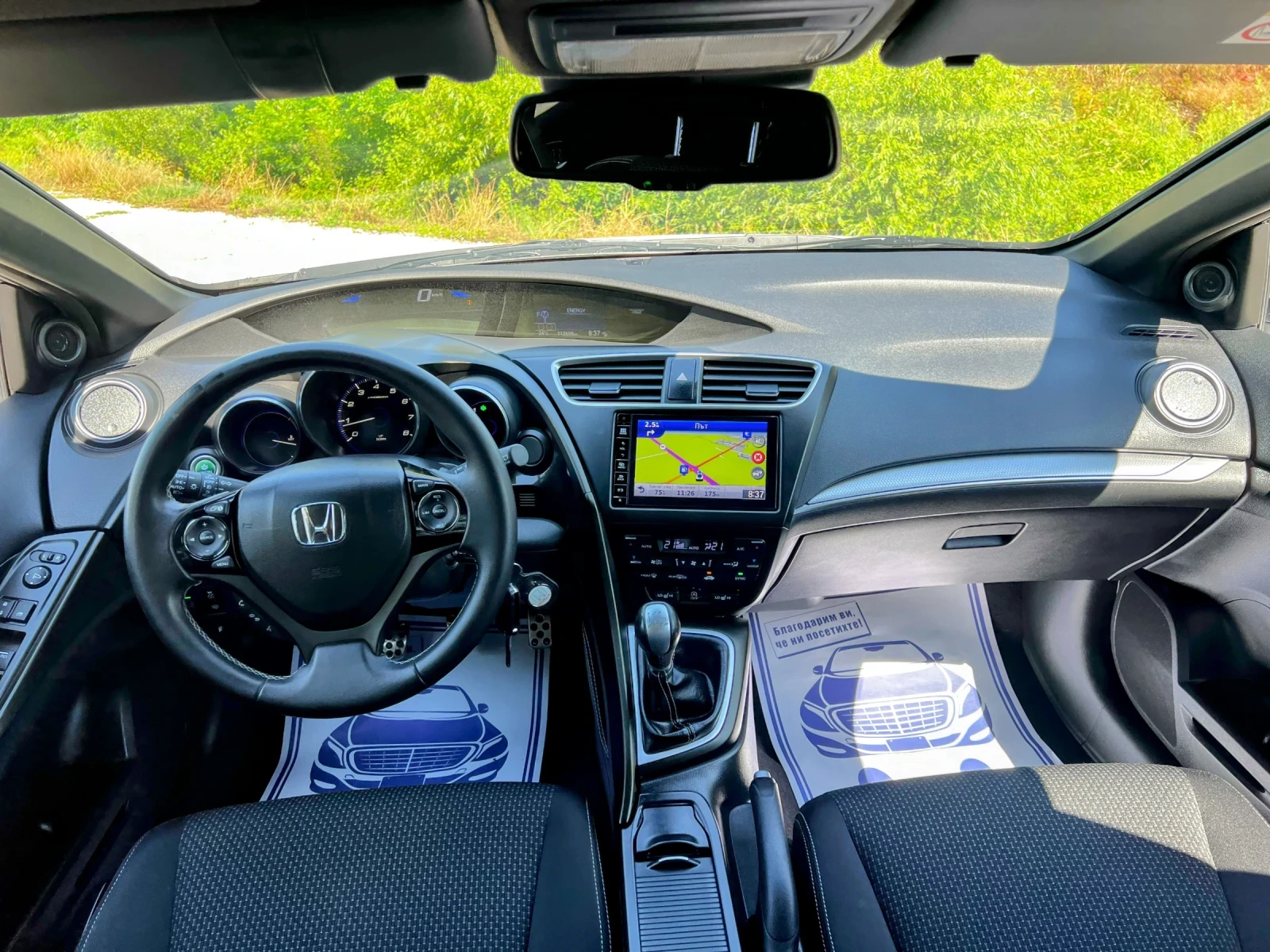 Honda Civic 1.8i 112000km Euro6 Swiss Edition, снимка 9 - Автомобили и джипове - 54666316