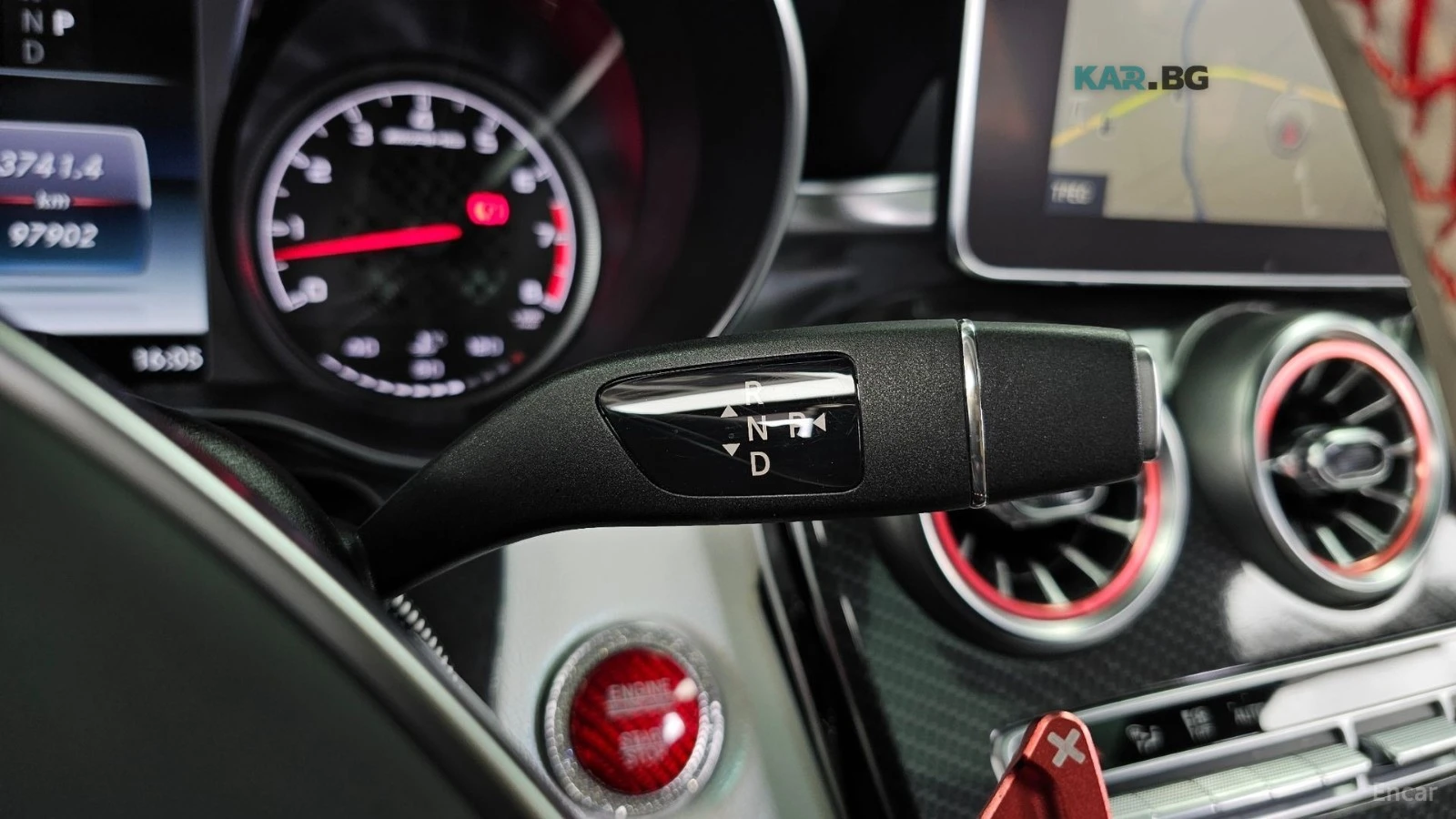 Mercedes-Benz C 43 AMG 4MATIC* КОЖА* ПОДГРЕВ* BURMASTER* PANO* 360, снимка 9 - Автомобили и джипове - 55409566