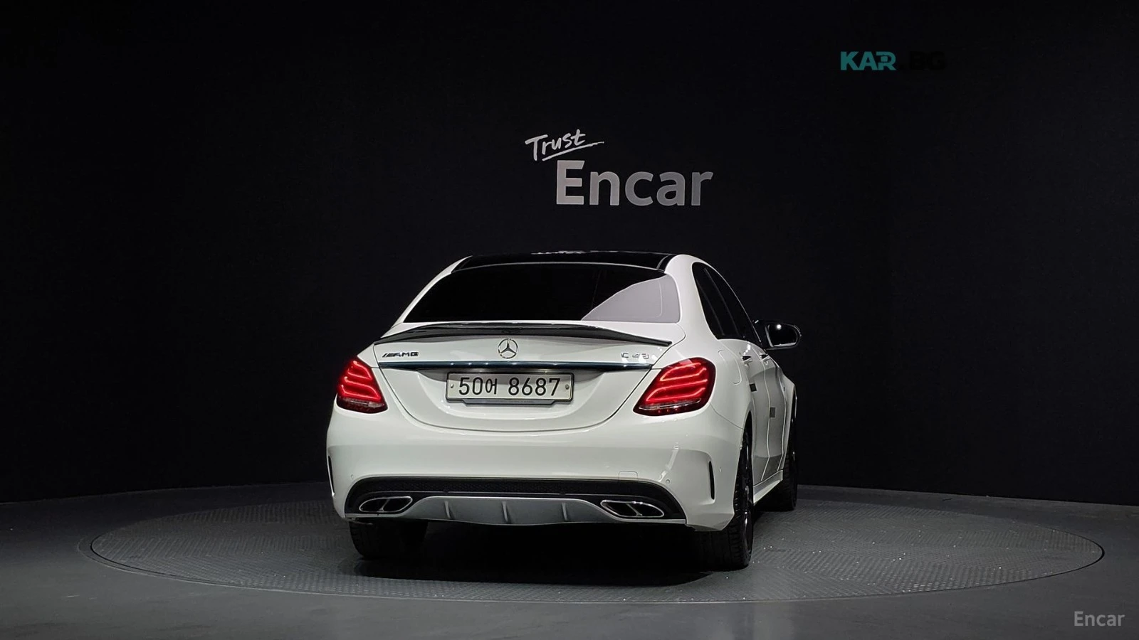 Mercedes-Benz C 43 AMG 4MATIC* КОЖА* ПОДГРЕВ* BURMASTER* PANO* 360, снимка 4 - Автомобили и джипове - 55409566