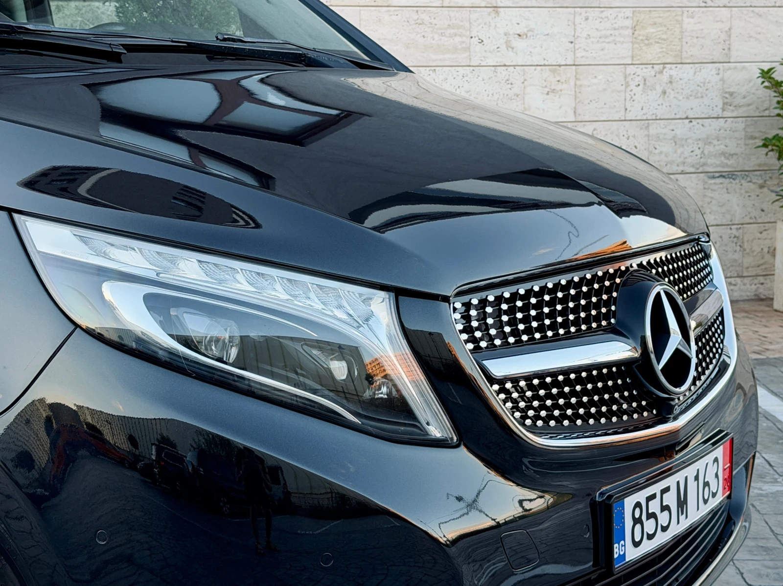 Mercedes-Benz V 250 Extra Long 7+ 1 360 Camera 7G-Tronic ЛИЗИНГ, снимка 10 - Бусове и автобуси - 55408714