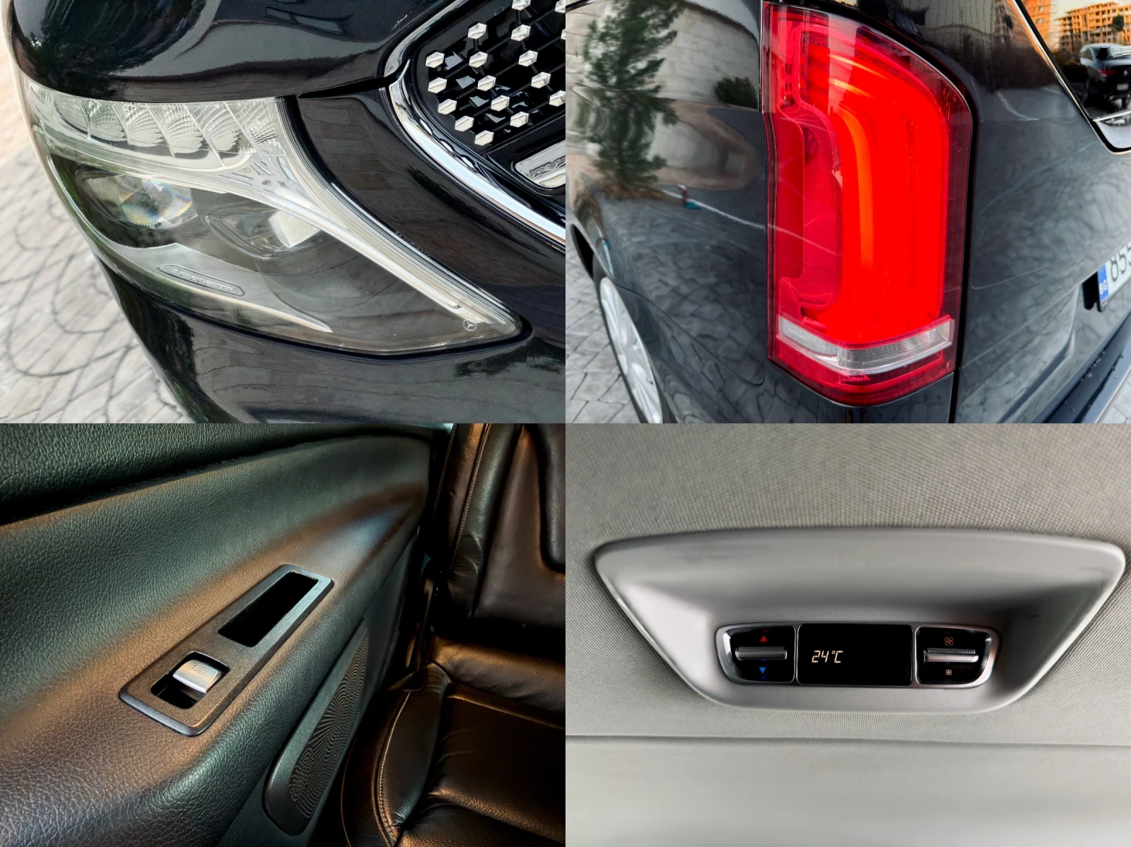 Mercedes-Benz V 250 Extra Long 7+ 1 360 Camera 7G-Tronic ЛИЗИНГ, снимка 14 - Бусове и автобуси - 55408714