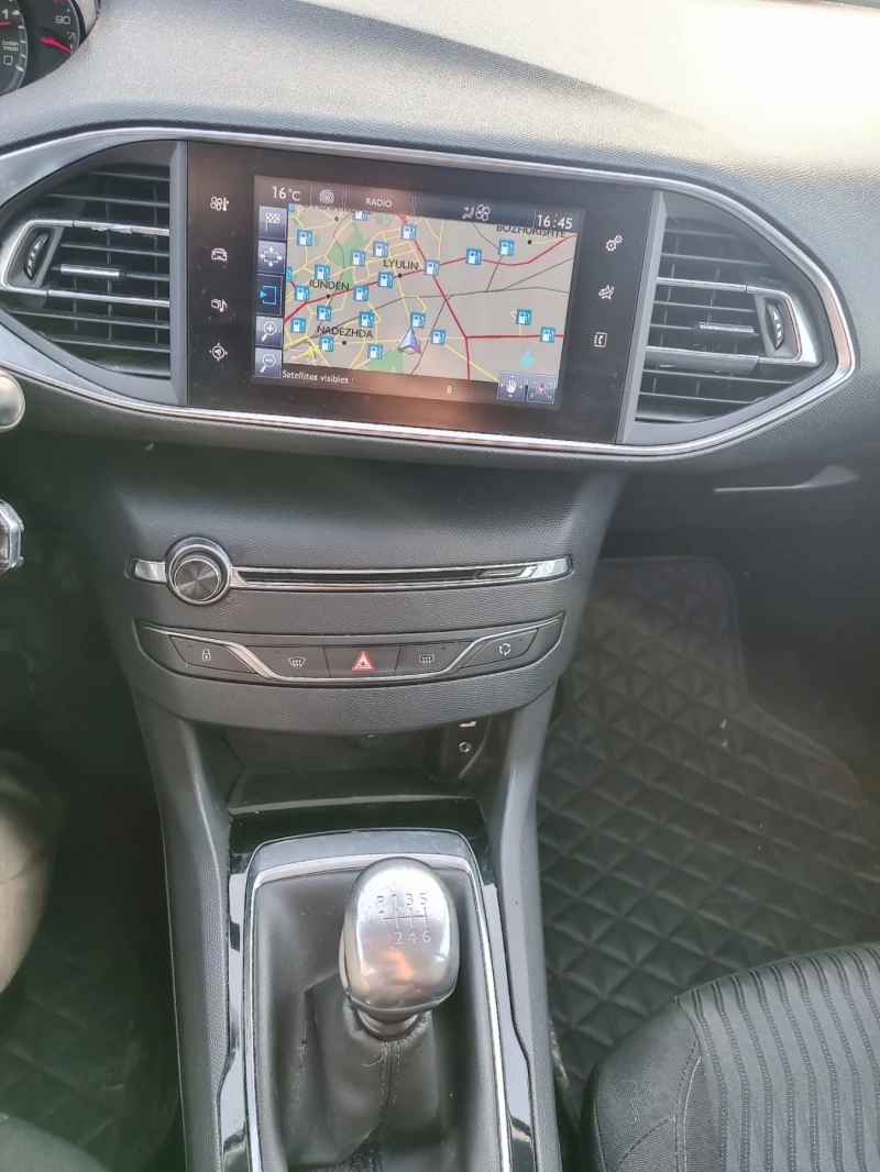 Peugeot 308 1.6HDI ACTIVE EURO 5 , снимка 13 - Автомобили и джипове - 50063165